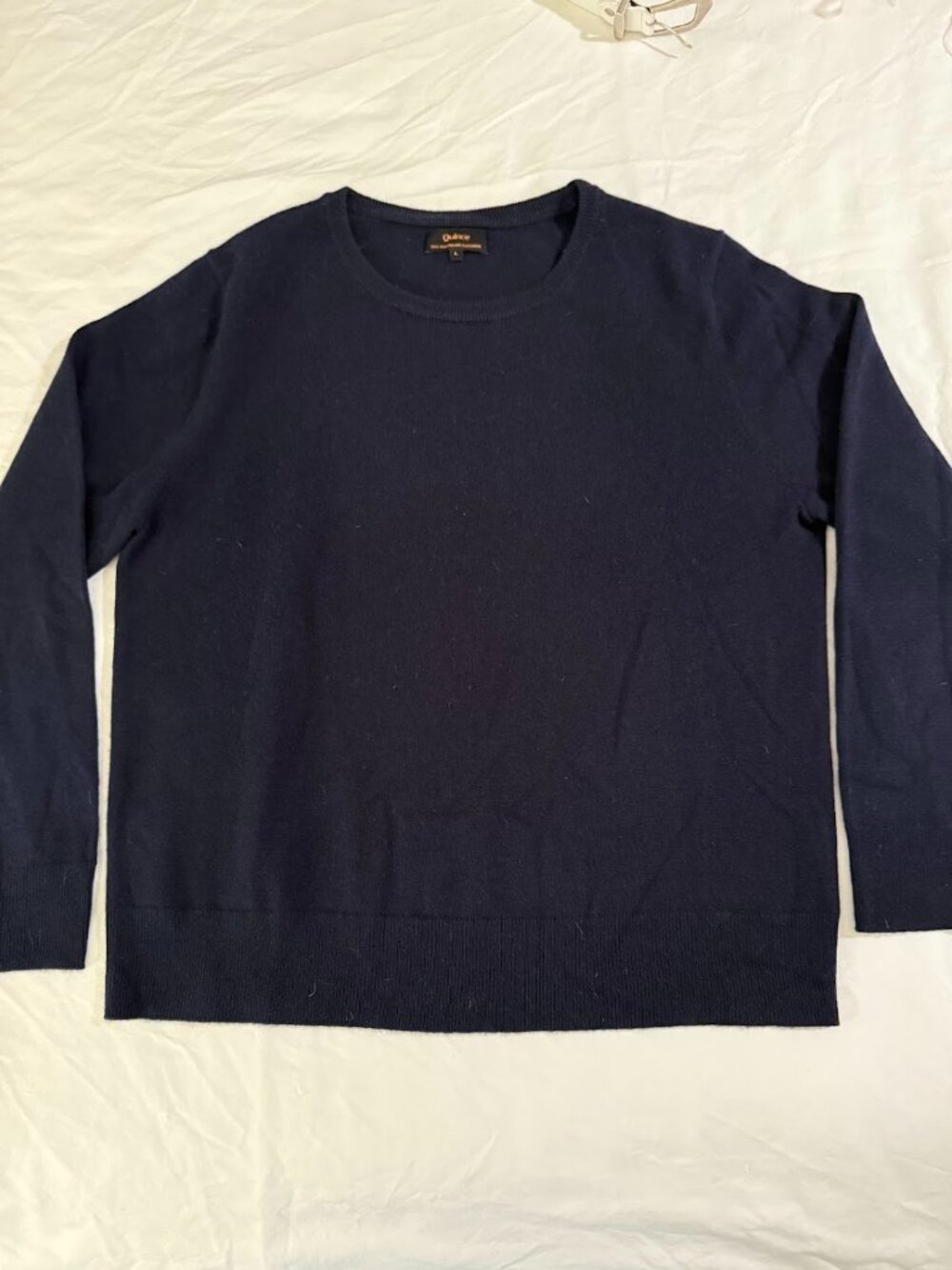 Quince Cashmere Sweater True Navy